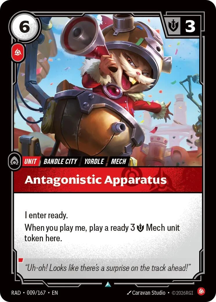 Image for Antagonistic Apparatus - Riftbound: League of Legends Trading Card Game
