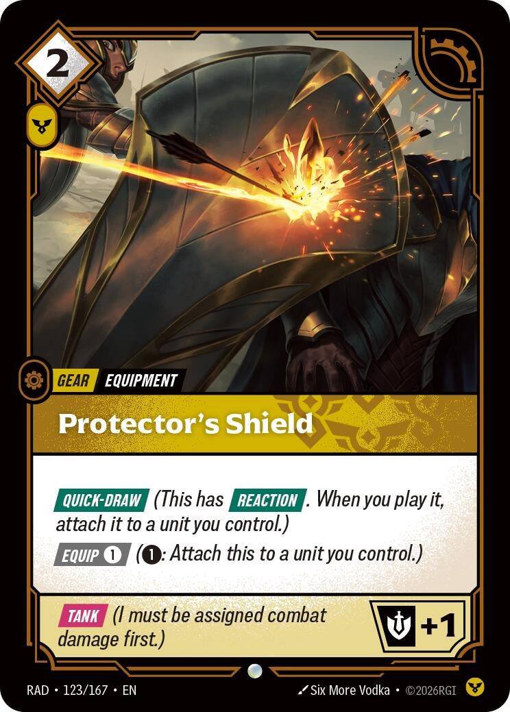 Image for Protector's Shield - Riftbound: League of Legends Trading Card Game
