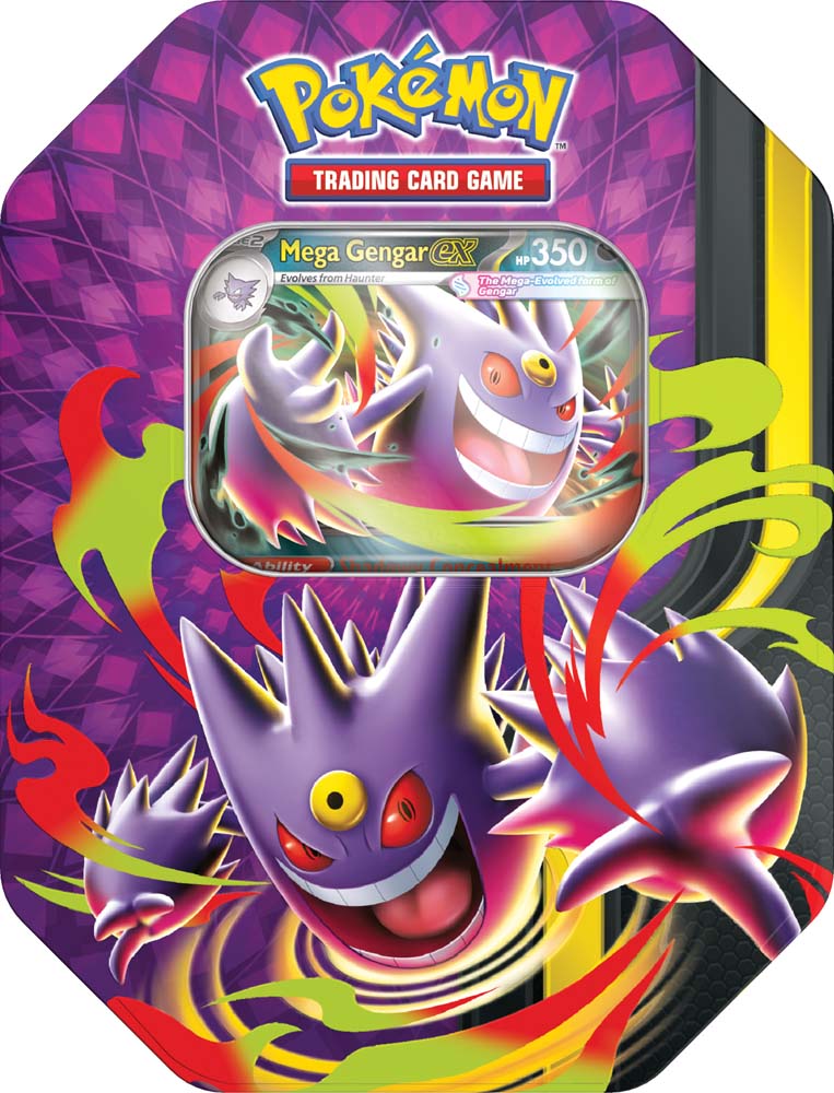 Pokemon TCG: Mega Moonlight Tin (Mega Gengar ex)