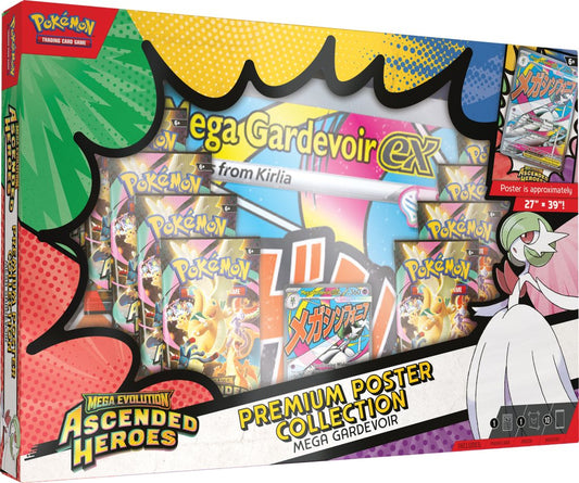 Pokémon TCG: Mega Evolution—Ascended Heroes Premium Poster Collection—Mega Gardevoir ex