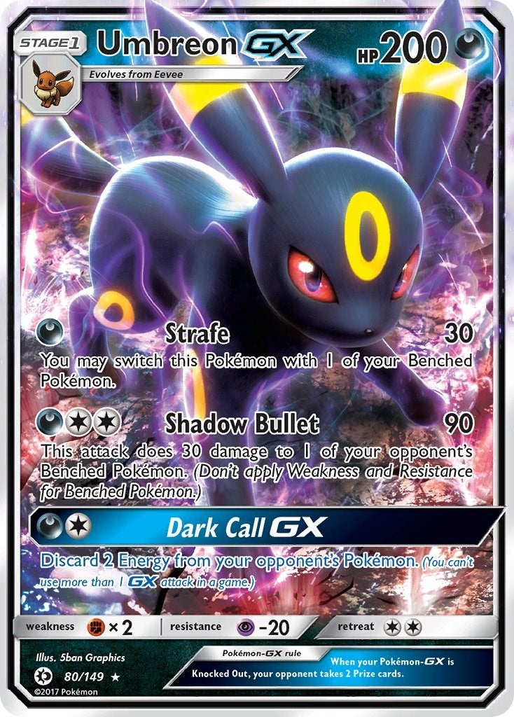 Image for Umbreon GX - Pokemon