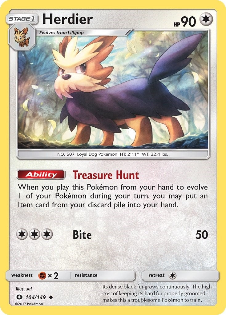 Image for Herdier - Pokemon