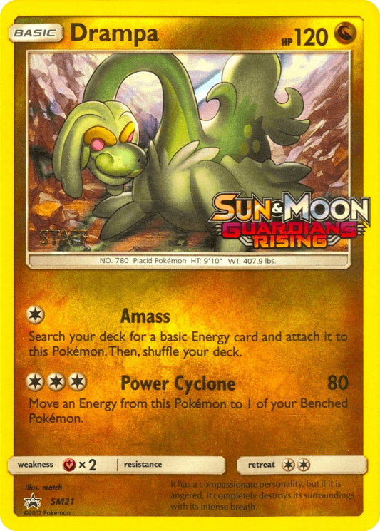Image for Drampa - SM21 (Prerelease) [Staff] - Pokemon