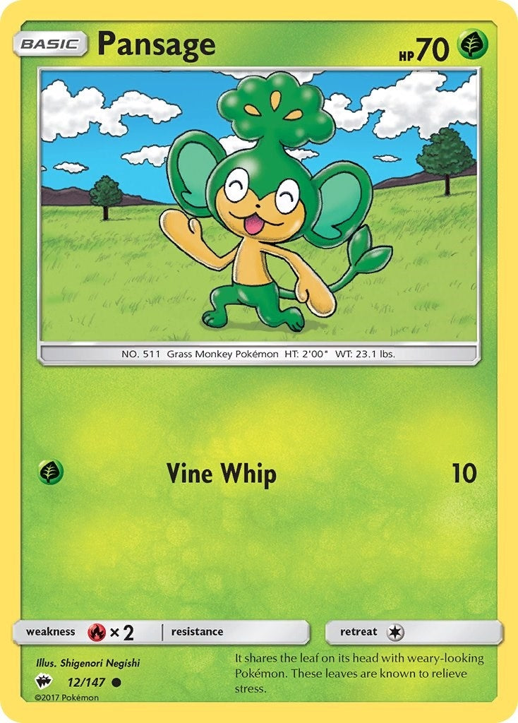 Image for Pansage - Pokemon