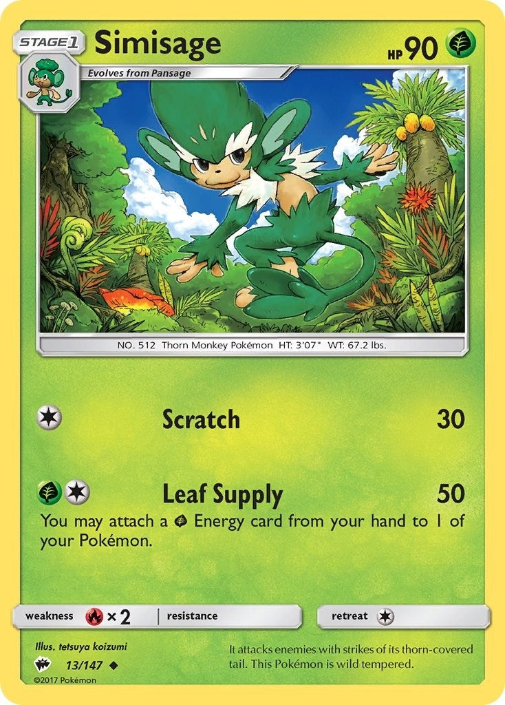 Image for Simisage - Pokemon