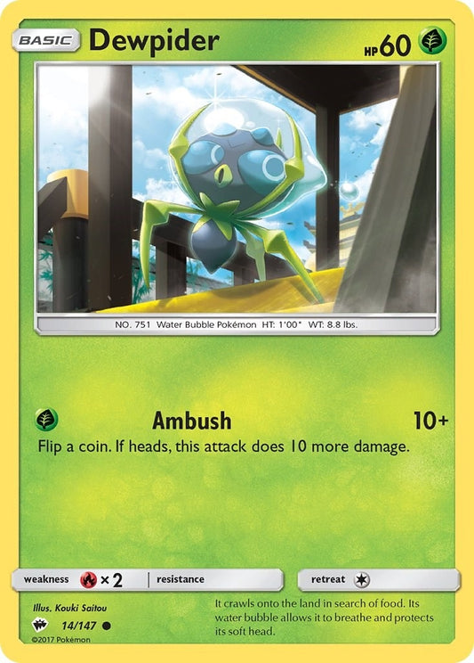 Image for Dewpider - Pokemon