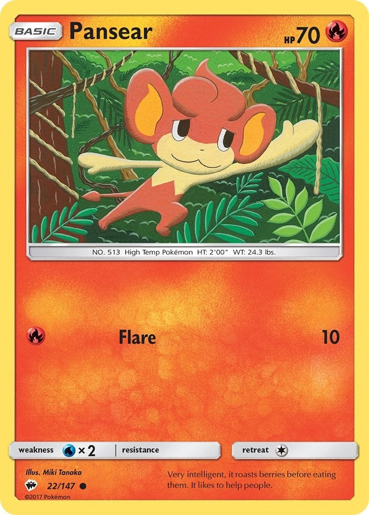 Image for Pansear - Pokemon