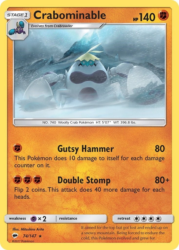 Image for Crabominable - Pokemon