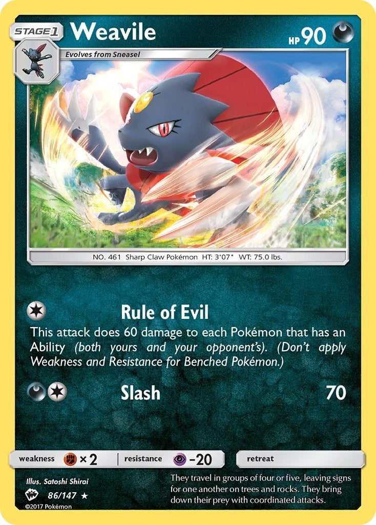 Image for Weavile - Pokemon