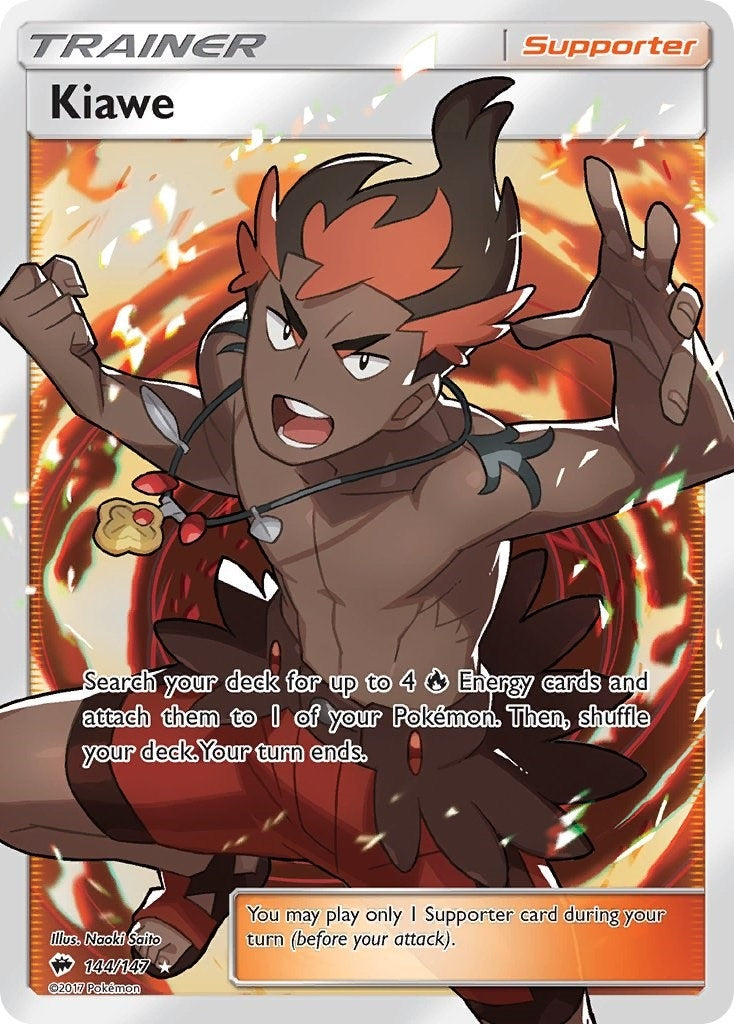 Image for Kiawe (Full Art) - Pokemon