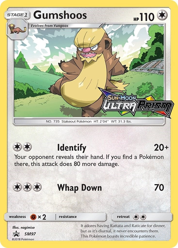 Image for Gumshoos - SM97 (Prerelease) - Pokemon