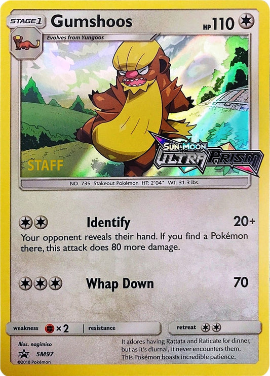 Image for Gumshoos - SM97 (Prerelease) [Staff] - Pokemon