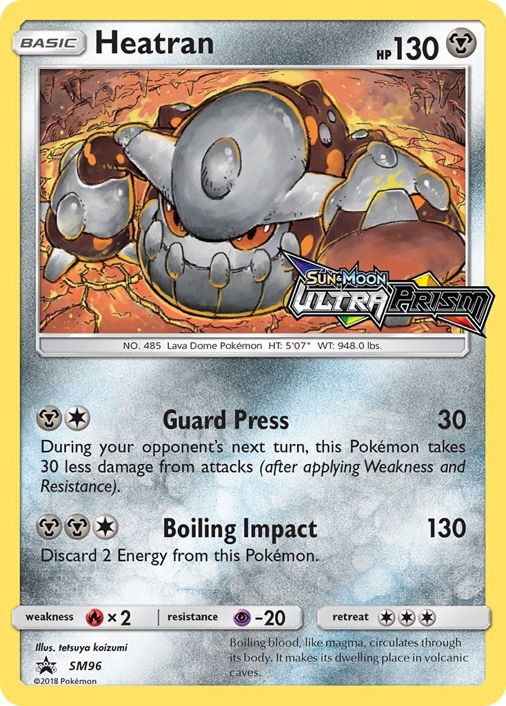 Image for Heatran - SM96 (Prerelease) - Pokemon