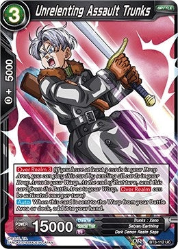 Image for Unrelenting Assault Trunks - Dragon Ball Super: Masters