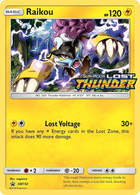 Image for Raikou - SM150 (Prerelease) - Pokemon