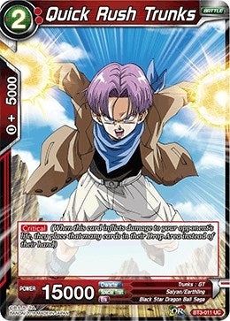 Image for Quick Rush Trunks - Dragon Ball Super: Masters
