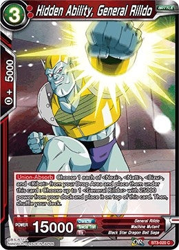 Image for Hidden Ability, General Rilldo - Dragon Ball Super: Masters
