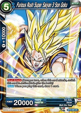 Image for Furious Rush Super Saiyan 3 Son Goku - Dragon Ball Super: Masters