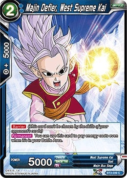 Image for Majin Defier, West Supreme Kai - Dragon Ball Super: Masters