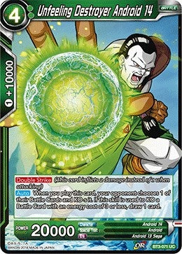 Image for Unfeeling Destroyer Android 14 - Dragon Ball Super: Masters
