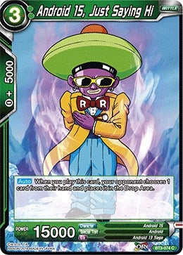 Image for Android 15, Just Saying Hi - Dragon Ball Super: Masters