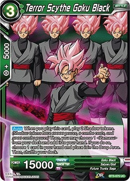 Image for Terror Scythe Goku Black - Dragon Ball Super: Masters