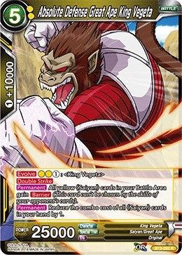 Image for Absolute Defense Great Ape King Vegeta - Dragon Ball Super: Masters