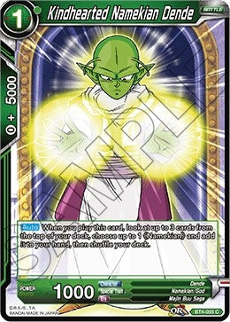 Image for Kindhearted Namekian Dende - Dragon Ball Super: Masters