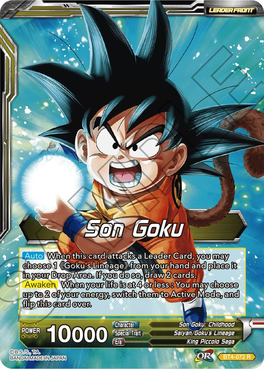 Image for Son Goku // Legacy Bearer Son Goku - Dragon Ball Super: Masters