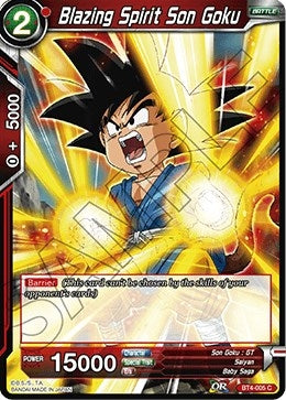 Image for Blazing Spirit Son Goku - Dragon Ball Super: Masters
