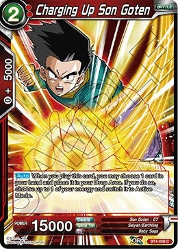 Image for Charging Up Son Goten - Dragon Ball Super: Masters