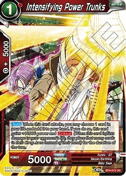 Image for Intensifying Power Trunks - Dragon Ball Super: Masters