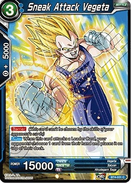Image for Sneak Attack Vegeta - Dragon Ball Super: Masters
