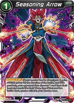 Image for Seasoning Arrow - Dragon Ball Super: Masters