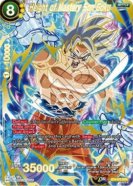 Image for Height of Mastery Son Goku (SPR) - Dragon Ball Super: Masters