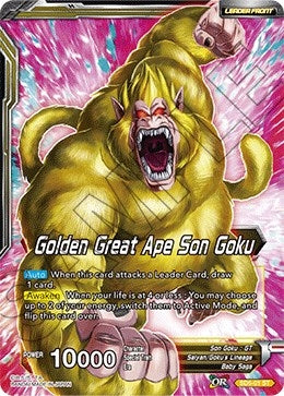 Image for Golden Great Ape Son Goku // Long Odds SS4 Son Goku - Dragon Ball Super: Masters
