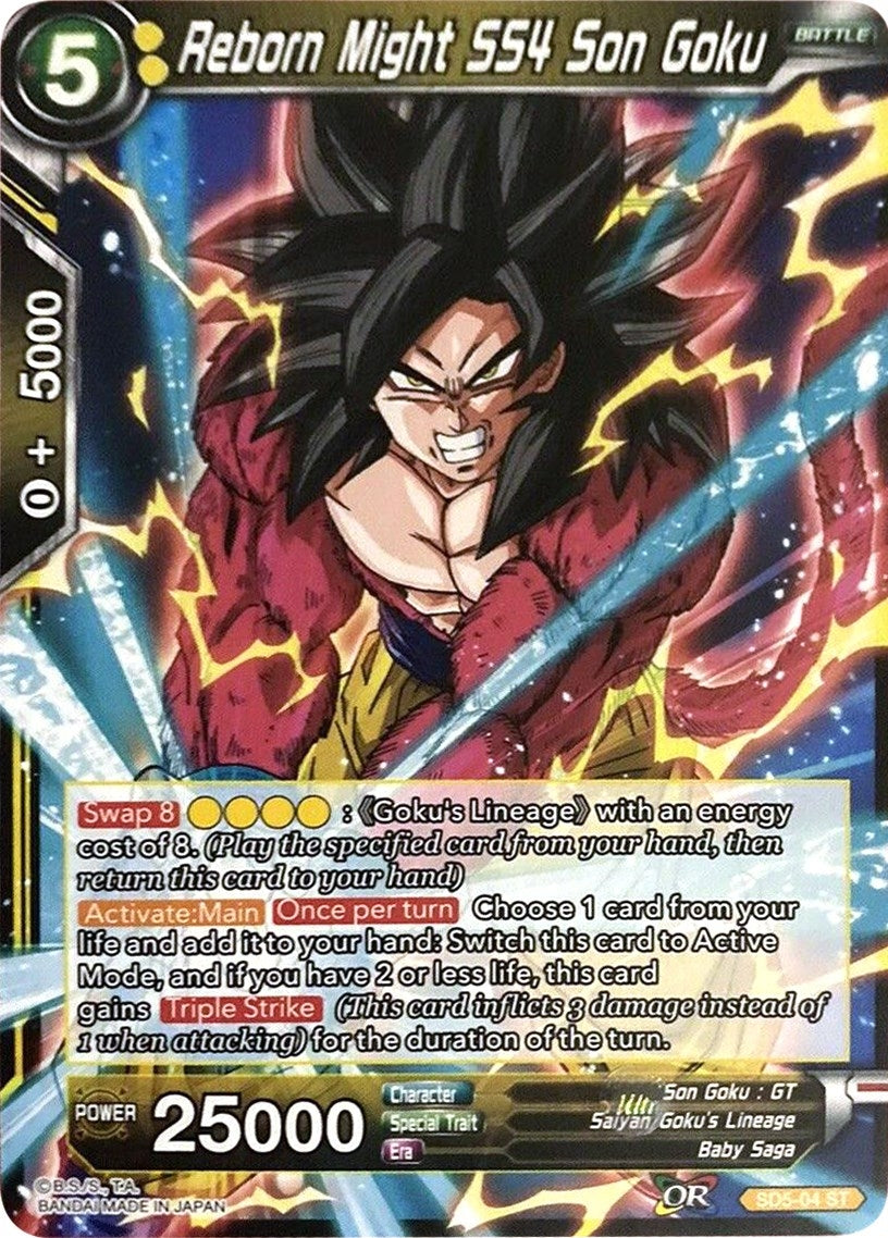 Image for Reborn Might SS4 Son Goku - Dragon Ball Super: Masters