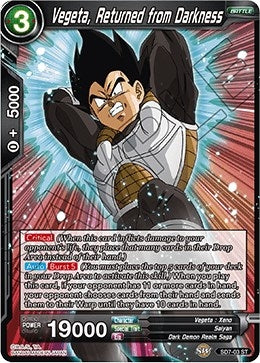 Image for Vegeta, Returned from Darkness - Dragon Ball Super: Masters