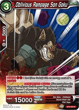 Image for Oblivious Rampage Son Goku - Dragon Ball Super: Masters