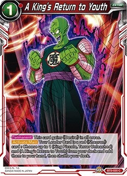 Image for A King's Return to Youth - Dragon Ball Super: Masters