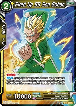 Image for Fired Up SS Son Gohan - Dragon Ball Super: Masters
