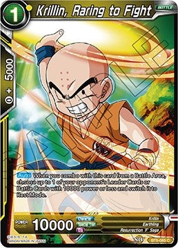 Image for Krillin, Raring to Fight - Dragon Ball Super: Masters