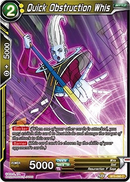 Image for Quick Obstruction Whis - Dragon Ball Super: Masters