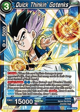 Image for Quick Thinkin' Gotenks - Dragon Ball Super: Masters