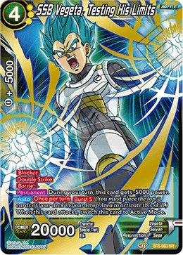 Image for SSB Vegeta, Testing His Limits - Dragon Ball Super: Masters