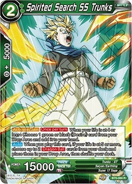 Image for Spirited Search SS Trunks - Dragon Ball Super: Masters