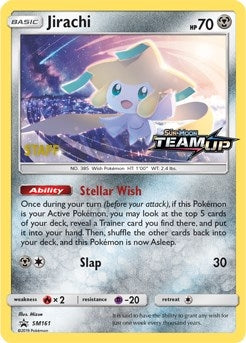 Image for Jirachi - SM161 [Staff] - Pokemon