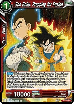 Image for Son Goku, Prepping for Fusion - Dragon Ball Super: Masters