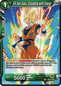 Image for SS Son Goku, Exploding with Energy - Dragon Ball Super: Masters