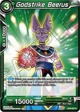 Image for Godstrike Beerus - Dragon Ball Super: Masters